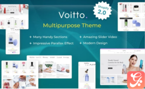 Voitto - Health and Beauty Responsive Modern Multipurpose Shopify Theme