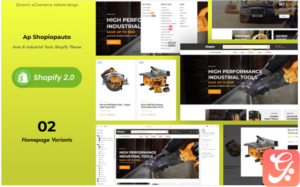 Ap Shopiopauto - Auto & Industrial Tools Shopify Theme