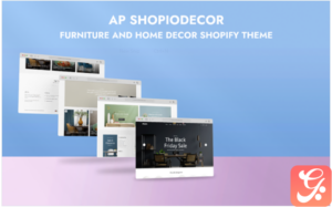 TM Shopiodecor - Furniture And Home Decor Shopify Theme