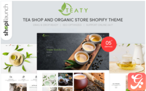 Teaty - Tea And Organic Store Responsive Shopify Theme
