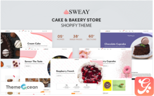 Sweay - Cake & Bakery Responsive Shopify Theme