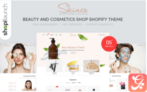 Skince - Beauty & Cosmetics Shop Responsive Shopify Theme