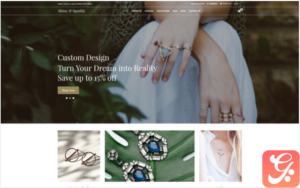 Shine & Sparkle - Free Jewelry Shopify Theme