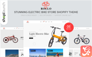 Rollo - Stunning Electric Bike Store eCommerce Shopify Theme