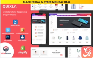 Quixly - Modern Electronics & Multipurpose Shopify Theme
