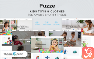 Puzze - Kids Toys & Clothes Responsive Shopify Theme