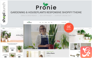 Pronie - Gardening & Houseplants Responsive Shopify Theme