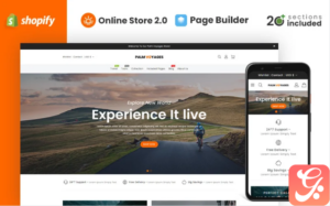 Palm Voyages Travel Store Shopify Theme