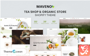 Maveno - Tea Shop & Organic Store Responsive Shopify Theme