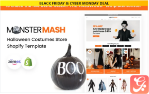 Monster Mash - Halloween Costumes Store Shopify Template