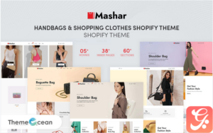 Mashar - Handbags & Shopping Clothes Responsive Shopify Theme