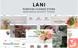 Lani | Multi-Purpose Flower Store Shopify Theme