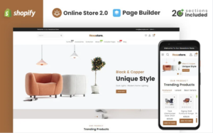 Hexastore Wood And Furniture Store Shopify Theme