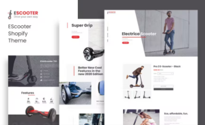 Escoot - Single Product Shopify Theme 1.0