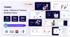Quiety – Software & IT Solutions WordPress Theme 5.2.0