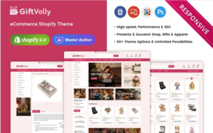 Giftvolly - Gift & Souvenir Shopify Theme