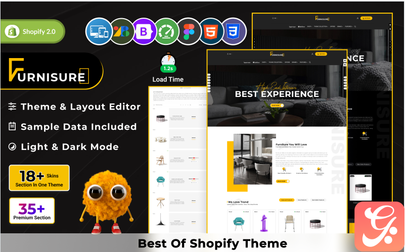 Furnisure Furniture Multipurpose Shopify 2.0 Store