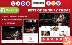 Fitness Mega Gym–Sports Extreme–Nutrition Super Shopify Store