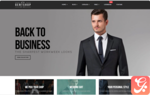 Elegant - Office Men's Fashion Shopify Theme