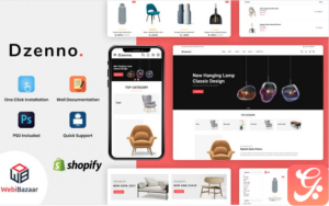 Dzenno - Furniture Multipurpose Responsive Shopify Template