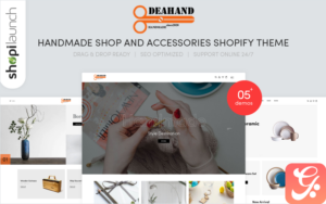 Deahand - Handmade Shop And Accessories Shopify Theme