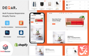 Deqar - Mega Furniture Shopify Store
