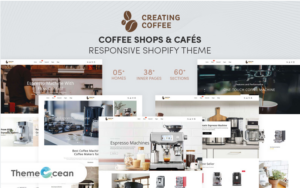 CreatingCoffee - Coffee Shops and Cafés Responsive Shopify Theme