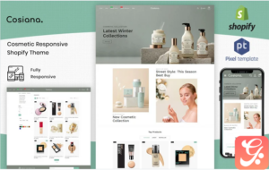 Cosiana - Cosmetics Ecommerce Shopify Theme