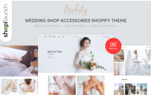 Bridaly - Wedding Shop Accessories Responsive Shopify Theme
