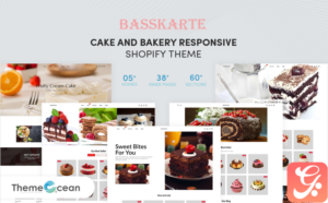 Basskarte - Cake & Bakery Responsive Shopify Theme
