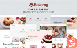 Bakeray - Cake & Bakery Responsive Shopify Theme