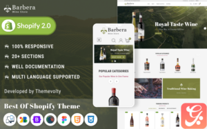 Barbera Wine Multipurpose Shopify Store