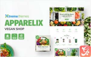 Apparelix Vegan Shop Shopify Theme
