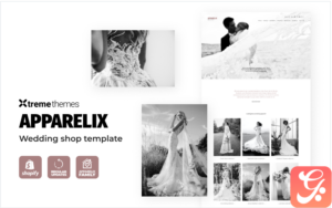 Apparelix - Wedding Fashion Shop Shopify Theme