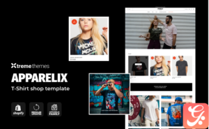 Apparelix T-shirt Store Template Shopify Theme