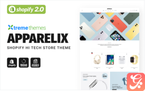 Apparelix Shopify HI Tech Store Theme