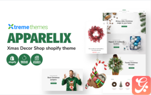 Apparelix Christmas Tree Shop Xmas Decor Shopify Theme