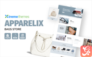 Apparelix Bags Store Shopify Theme