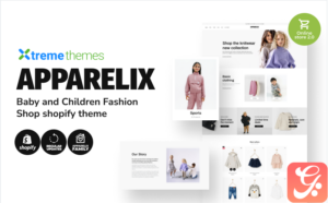 Apparelix Baby and Children Fashion Shopify Theme