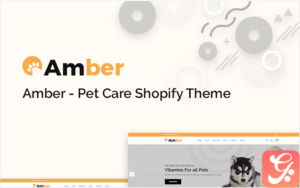 Amber - Pet Care Shopify Theme