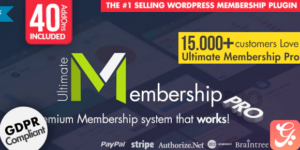 Ultimate Membership Pro WordPress Plugin 12.8