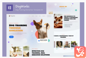 DogWorks - Dog Training Elementor Template Kit