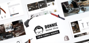 Donnie | Salon, Barber Shop Shopify Theme 1.0