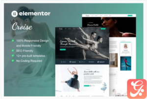 Croise - Ballet & Dance School Elementor Pro Template Kit