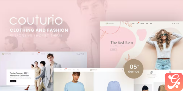 Couturio Clothing Fashion Shopify Theme
