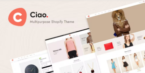 Ciao - Multipurpose Shopify Theme 1.0