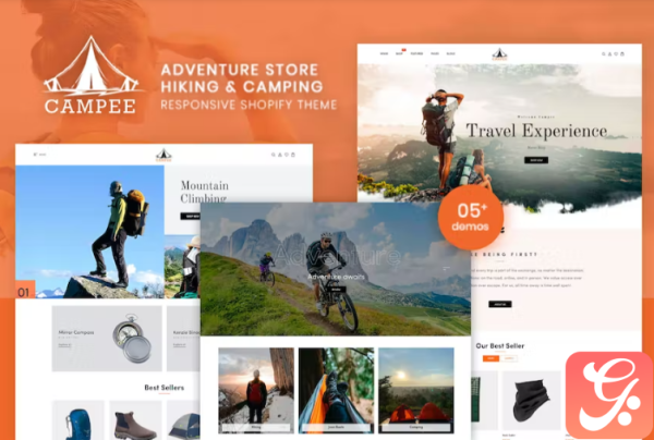 Campee Store Hiking And Camping Shopify Theme 2