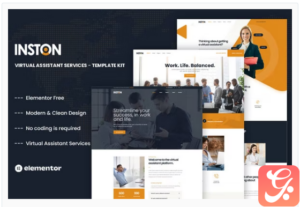 Inston - Virtual Assistant Services Elementor Template Kit