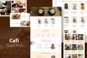 Cafi - Coffee Shops & Cafés Responsive Shopify 1.0