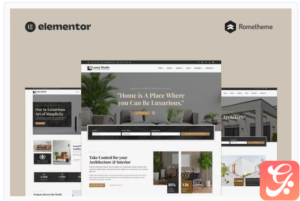 Luxxy - Luxurious Interior & Architecture Elementor Pro Full Site Template Kit